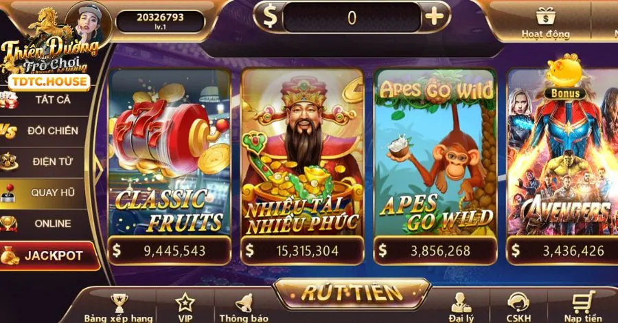 Giao diện cá cược trực tiếp tại f1680 casino