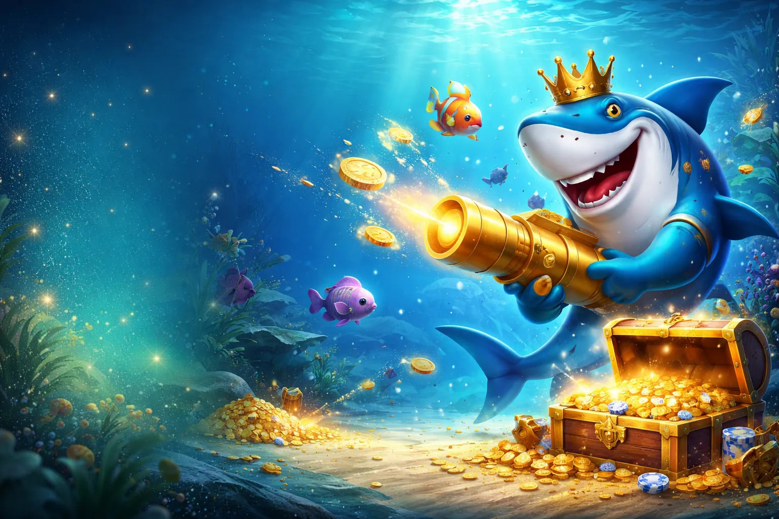 Máy quay hũ điện tử với màn hình hiển thị các biểu tượng may mắn tại f1680 casino