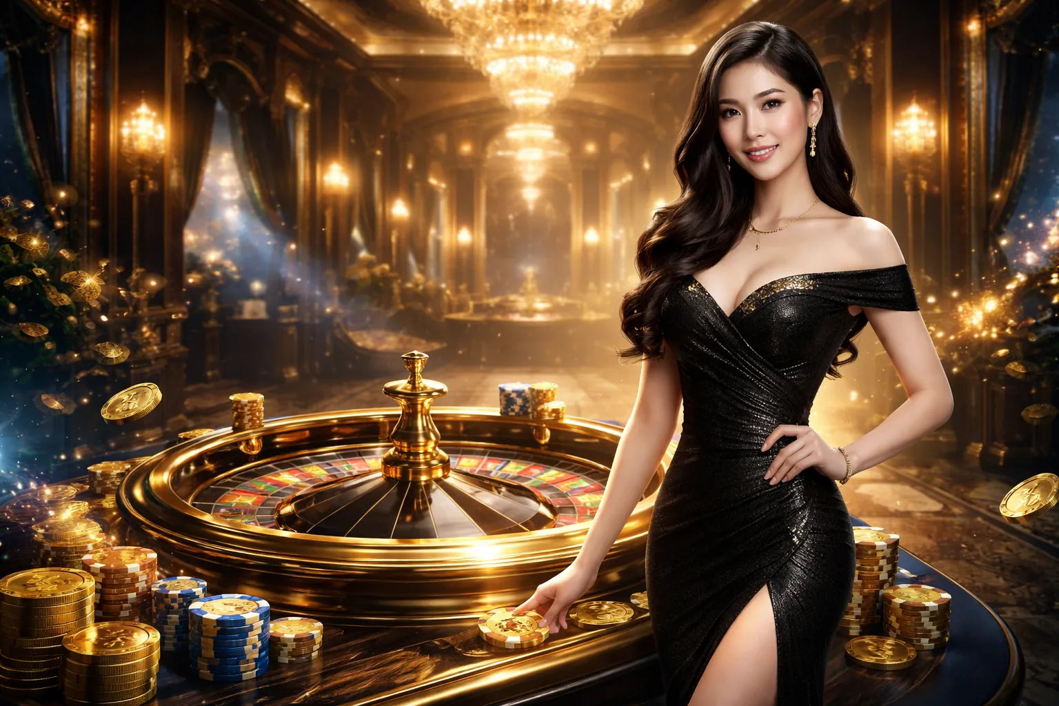 Xổ số may mắn tại f1680 casino